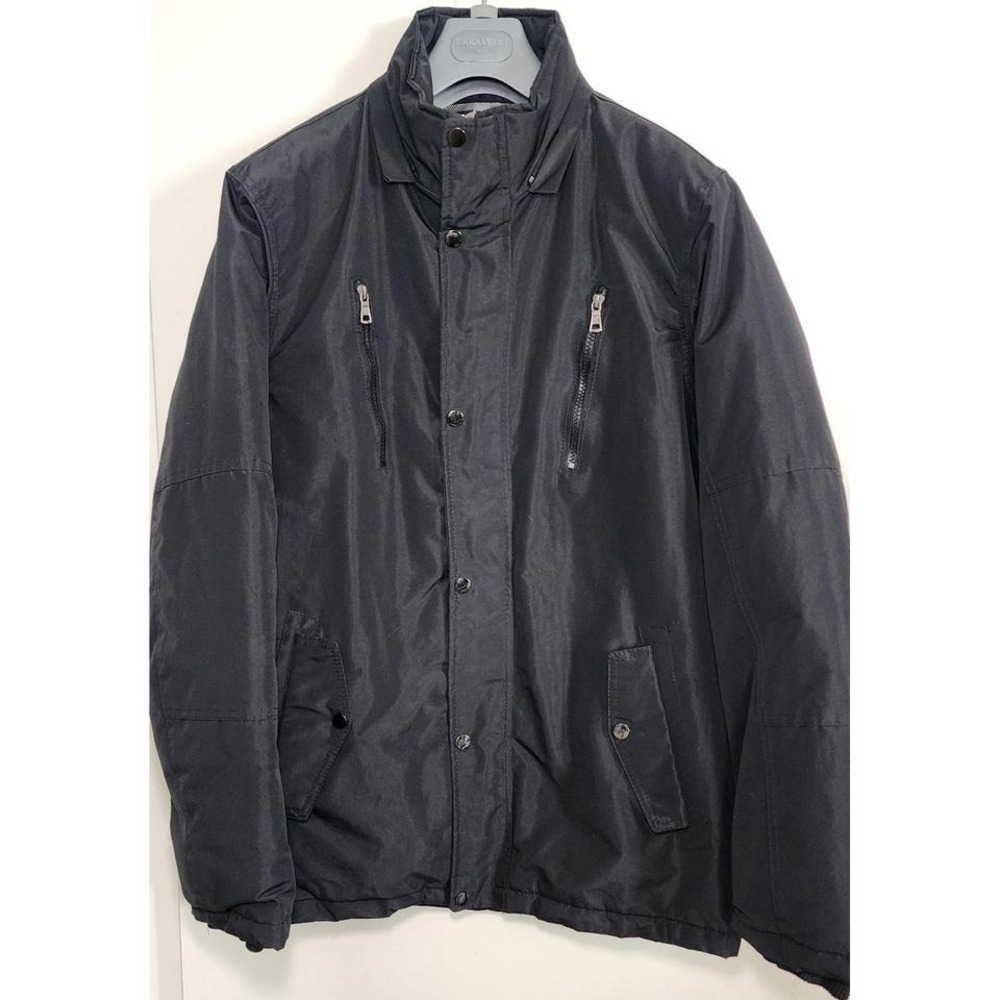 82 Fahrenheit Men's Black L/G Active Winter Outerwear Jacket Zip Pockets Snow